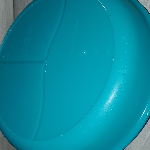 Tupperware CrystalWave Microwave Lunch N Dish Divided Bowl - Picture 5 of 8